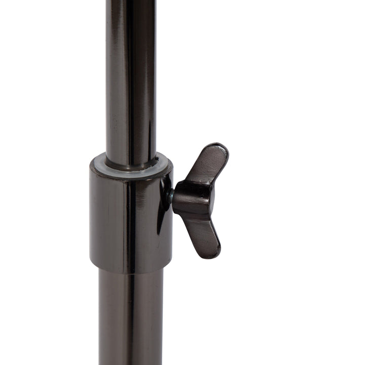 Engles Adjustable Embossed Metal Table and Plant Stand