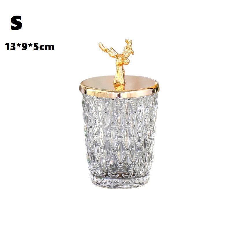 Stylish Glass Jar with Lid