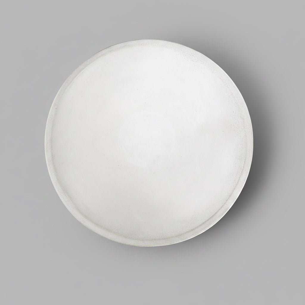 Concrete Infinity Bowl: White