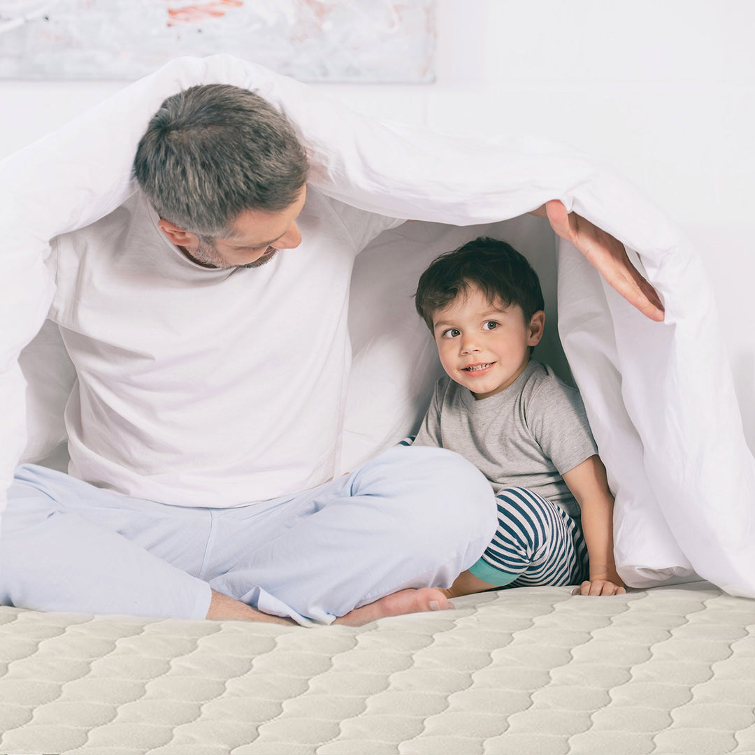 Organic Cotton Quilted Mattress Cover—300 TC