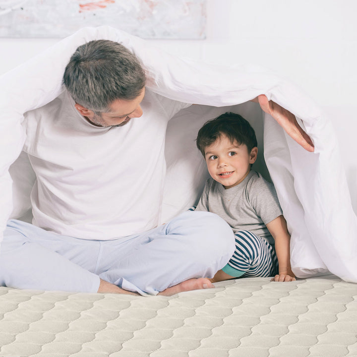 Organic Cotton Quilted Mattress Cover—300 TC