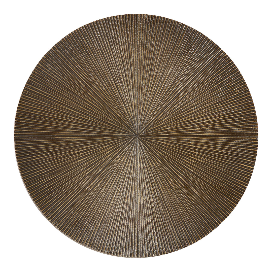 Engles Adjustable Embossed Metal Table and Plant Stand