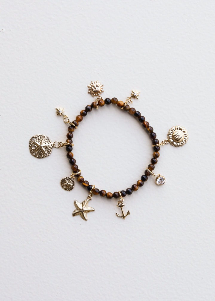 14K Gold Filled Charm - Sunflower