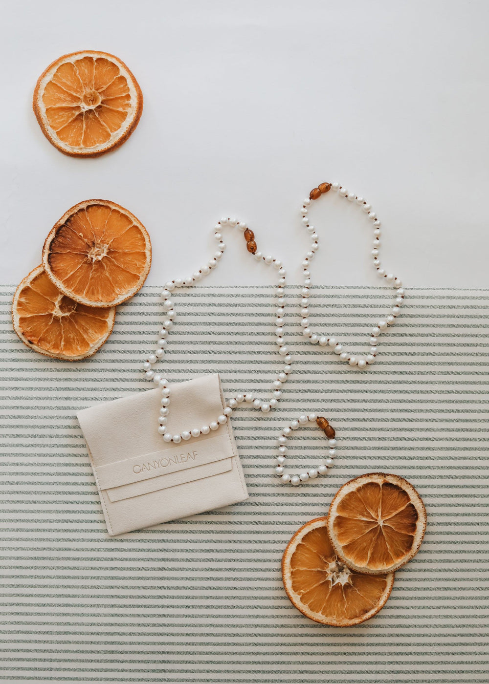Pure Gemstone + Pearl || Necklace and Bracelet || Gift Set — Necklace, [material], CanyonLeaf