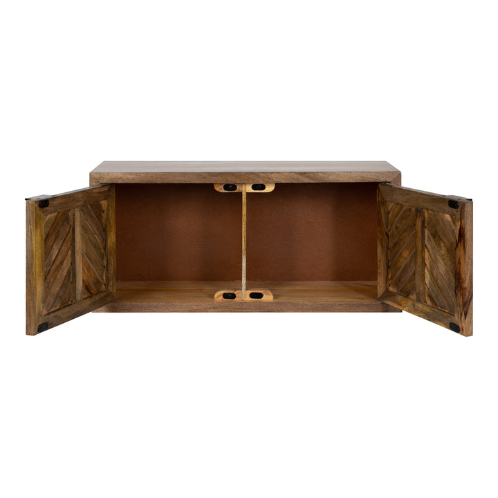 Mezzeta Decorative Wood Wall Cabinet