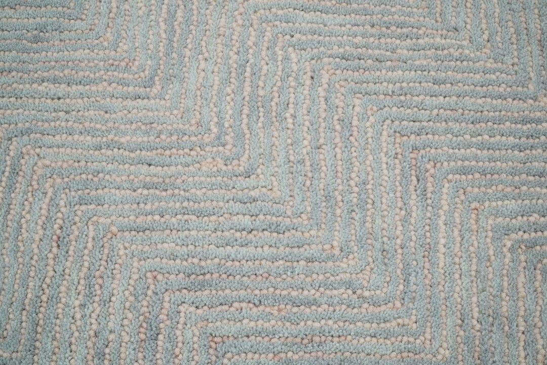 Gray Modern Style Hand Tufted Wool Area Rug