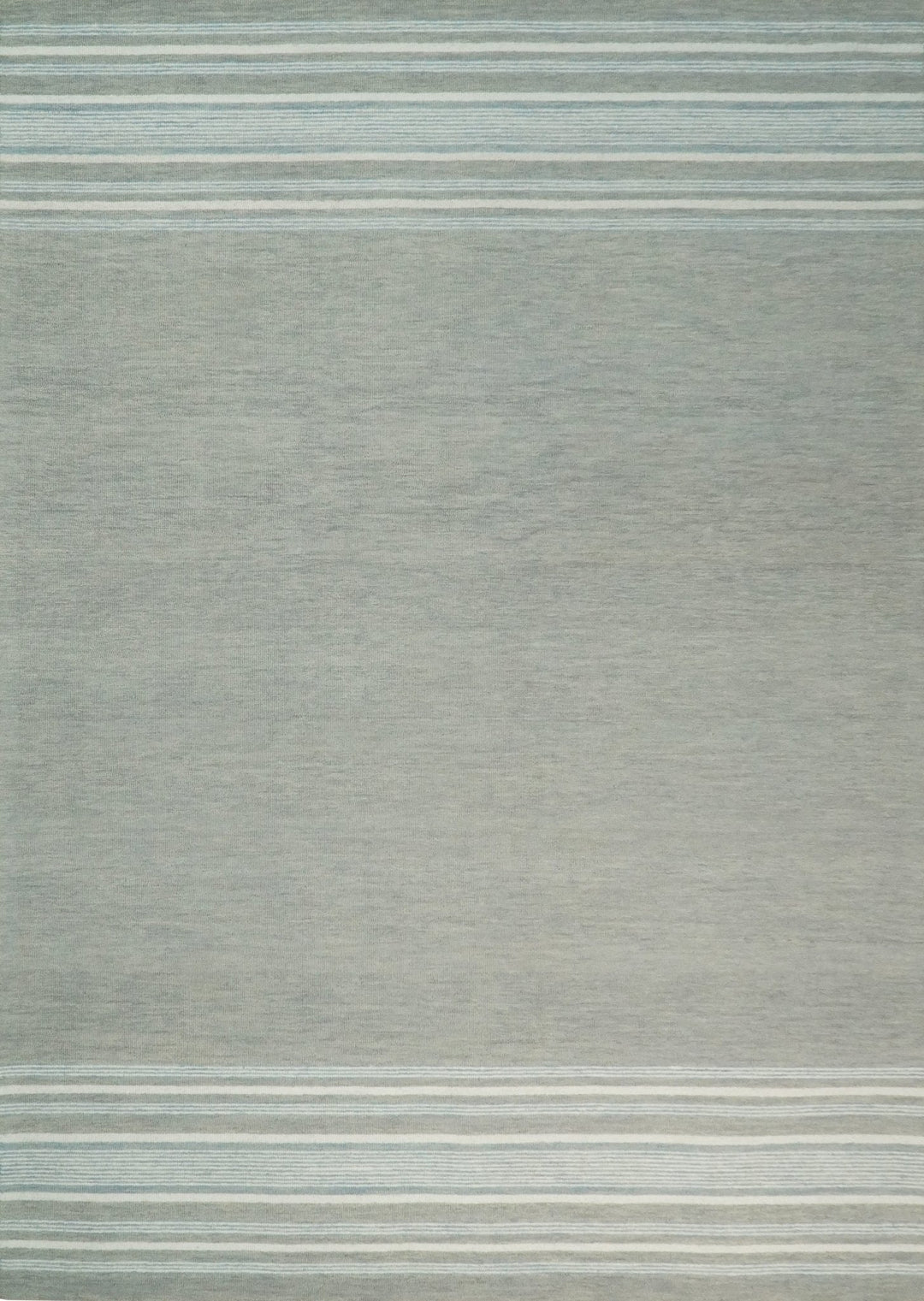 Gray Modern Style Hand Tufted Wool Area Rug