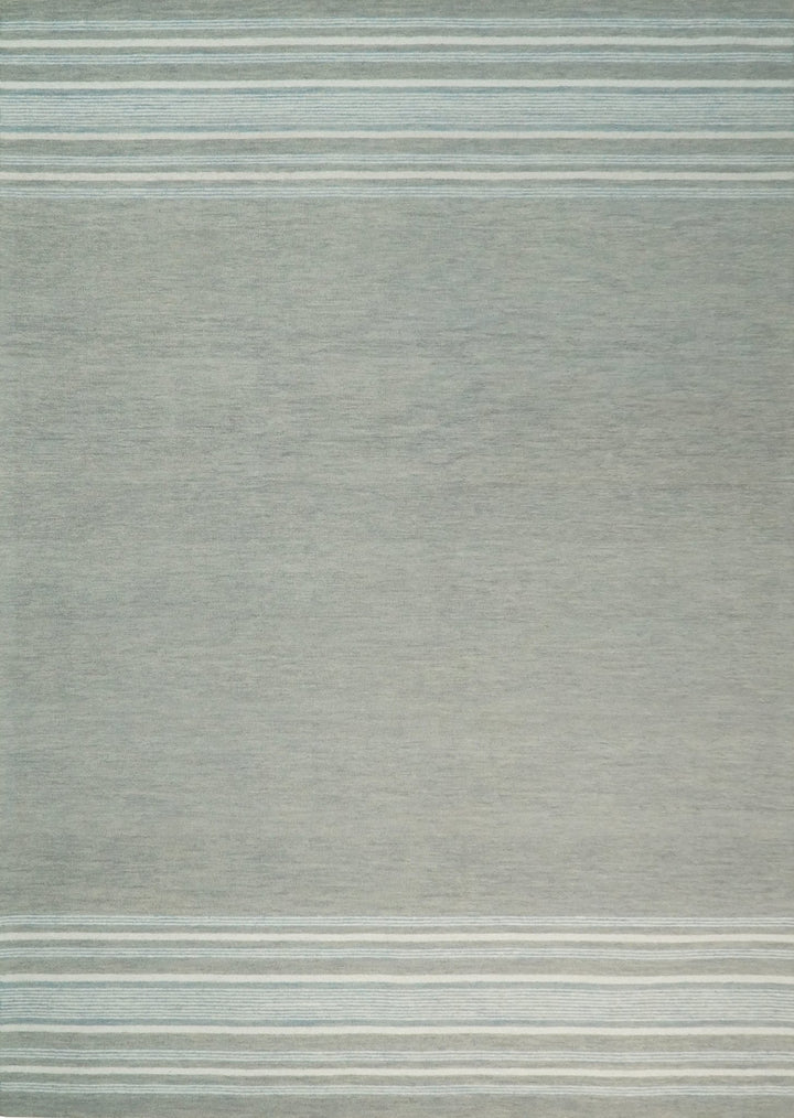 Gray Modern Style Hand Tufted Wool Area Rug