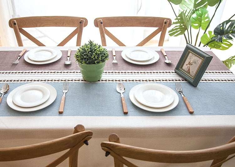 Stylish Linen Table Cloth