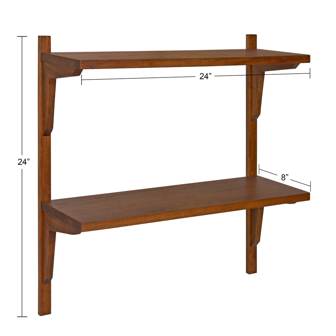 Meridien Wood Wall Shelf