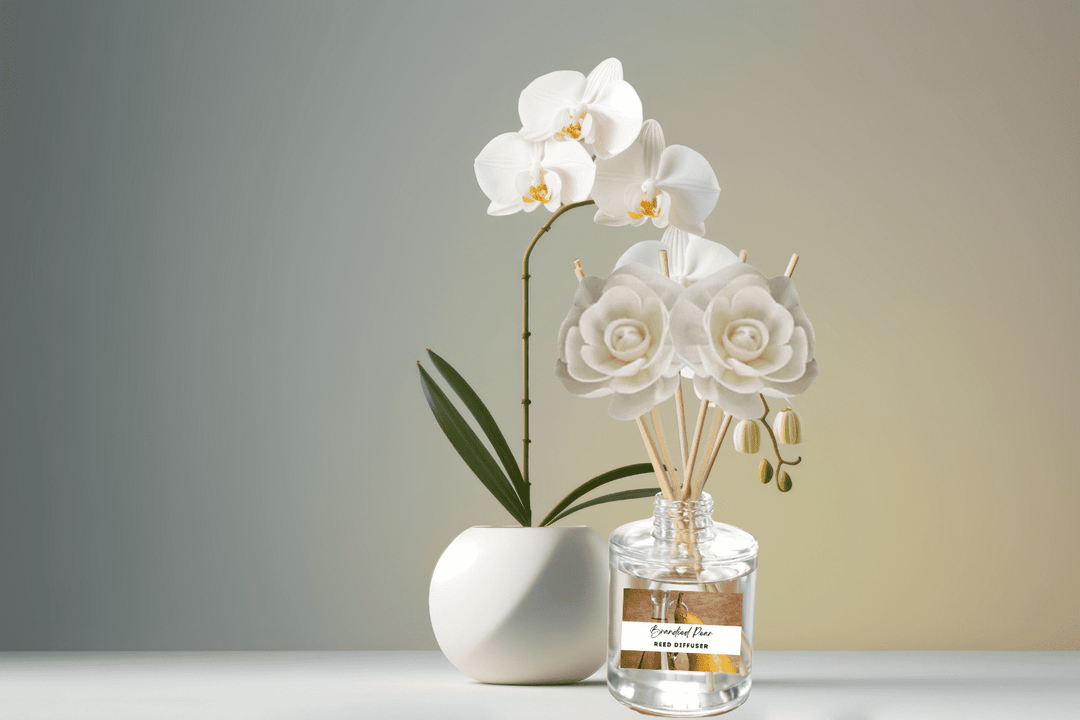 Exotic & Escape Reed Diffuser Collection – Tropical Scents with Mango, Pineapple, Hibiscus & Coconut
