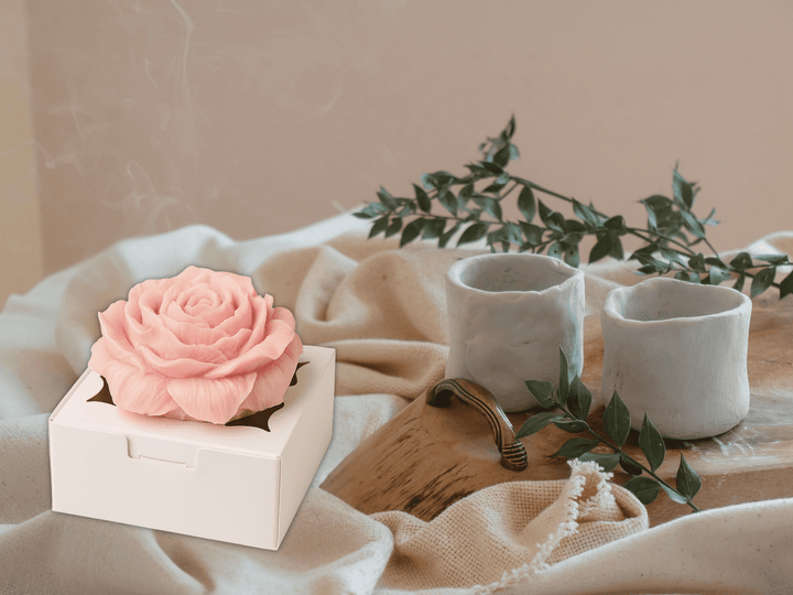 Handcrafted Closet & Drawer Sachet - Cozy & Comforting  – Warm, Inviting Scents for Relaxation & Seasonal Gifting - Scented Wax Flower Freshener