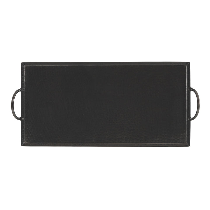 Sanzo Hammered Rectangle Metal Tray