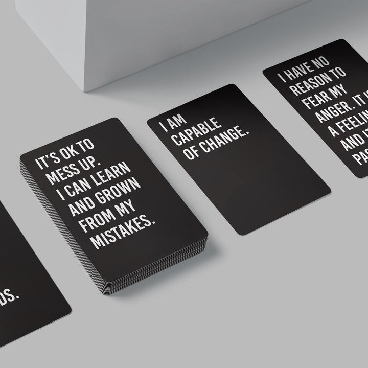 Empowering Affirmation Cards for Men, Deck of 16