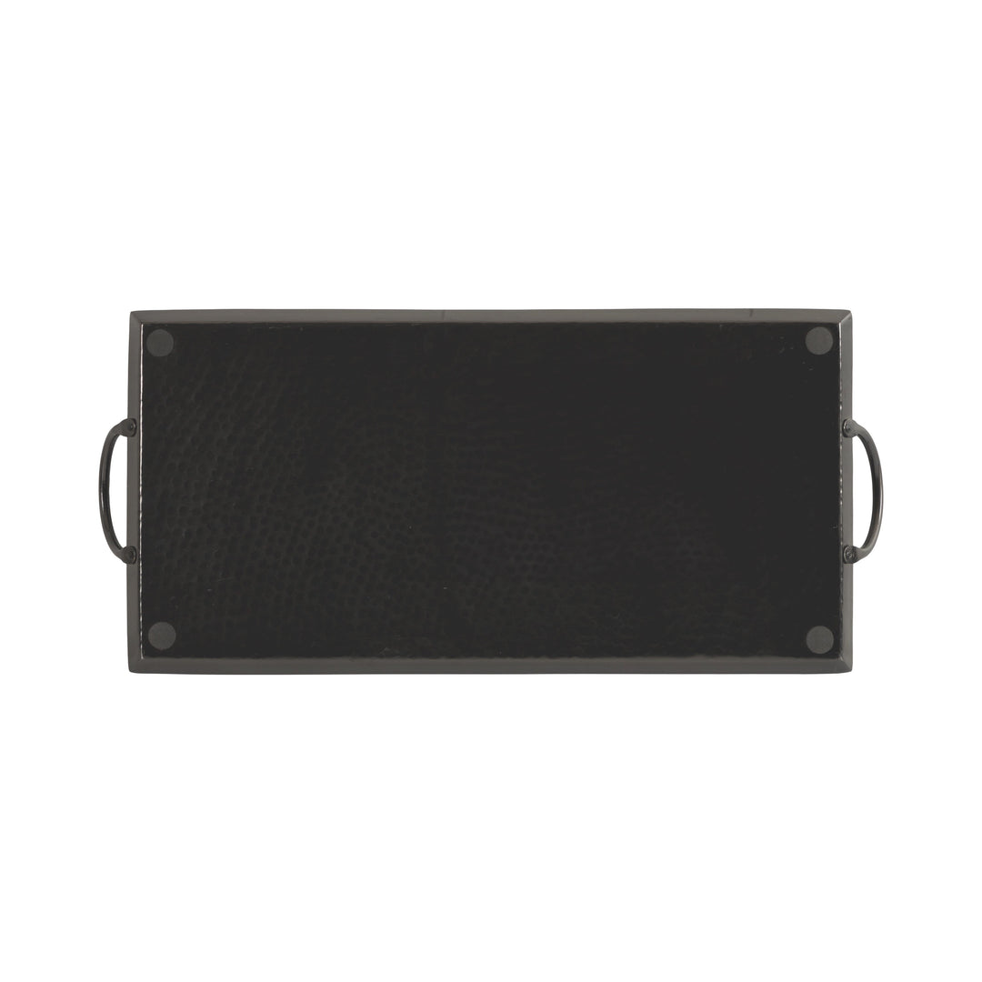 Sanzo Hammered Rectangle Metal Tray