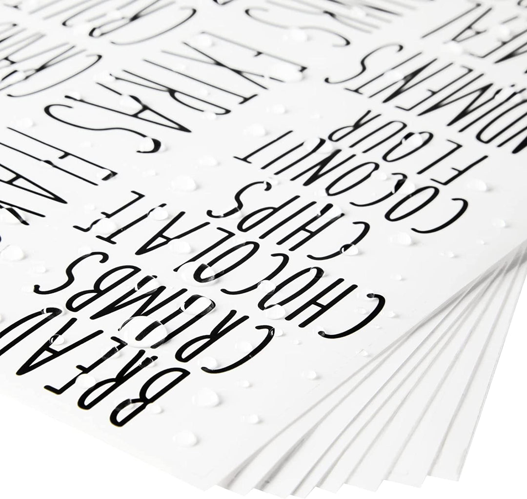 Core 157 Kitchen & Pantry Labels