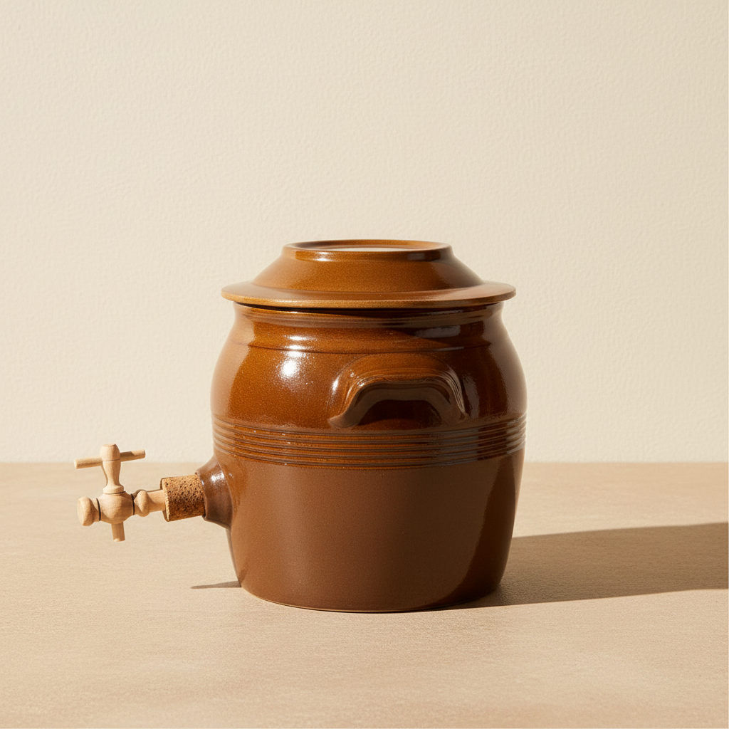 Vintage Vinegar Berry Jar