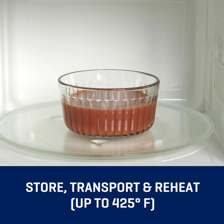 Anchor Hocking Glass Storage Containers (3-Pack)