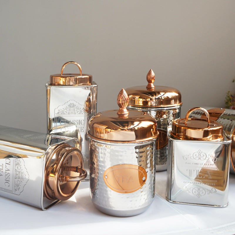 Premium Decorative Storage Jar (Glass or Metal)