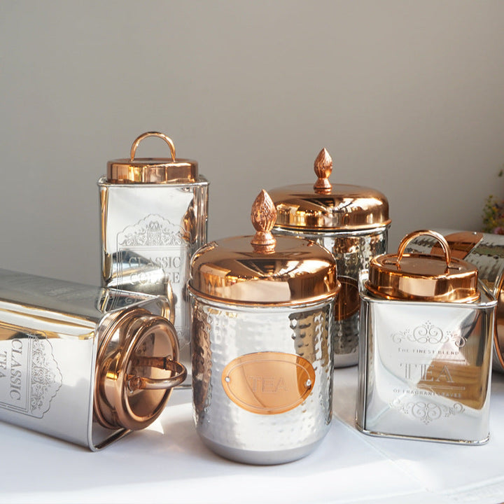 Premium Decorative Storage Jar (Glass or Metal)