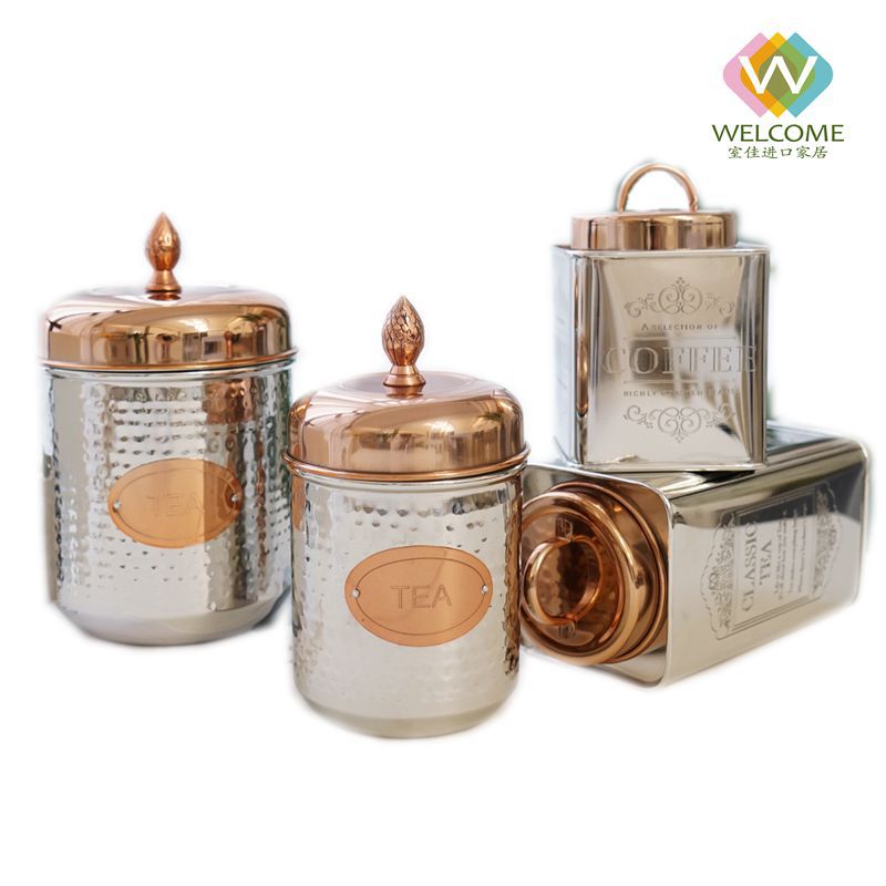 Premium Decorative Storage Jar (Glass or Metal)