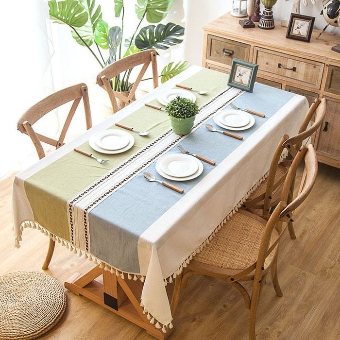 Stylish Linen Table Cloth