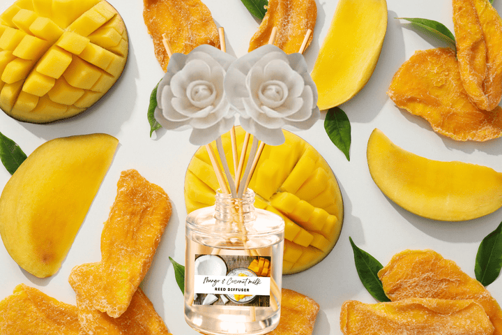 Fruity & Juicy Reed Diffuser Collection – Lively Fruit-Inspired Scents with Apple, Cherry, Kiwi & Melon
