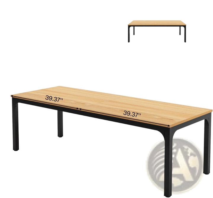 78 Inch Executive Office Desk Double Workstation Wood