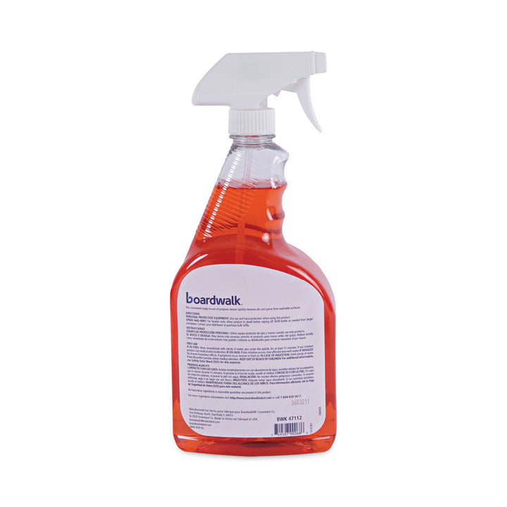 Boardwalk Natural All Purpose Cleaner, Unscented, 32 oz Spray Bottle, 12/Carton