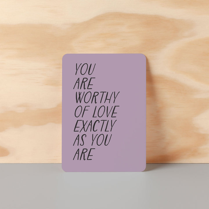 Self-Care Affirmation Cards, Deck of 16