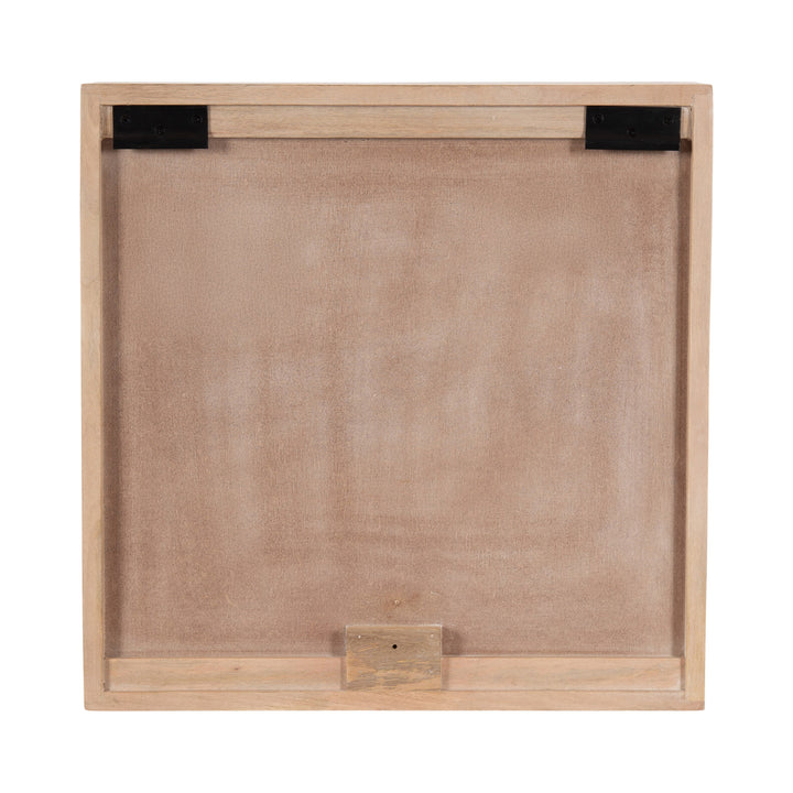Saanvi Carved Wood Wall Cabinet