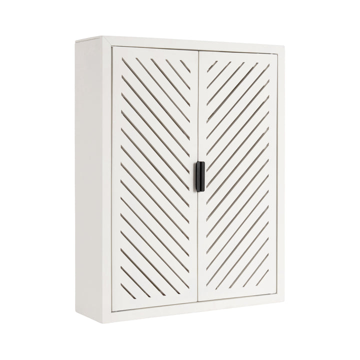 Mezzeta Tall Wood Bath Cabinet