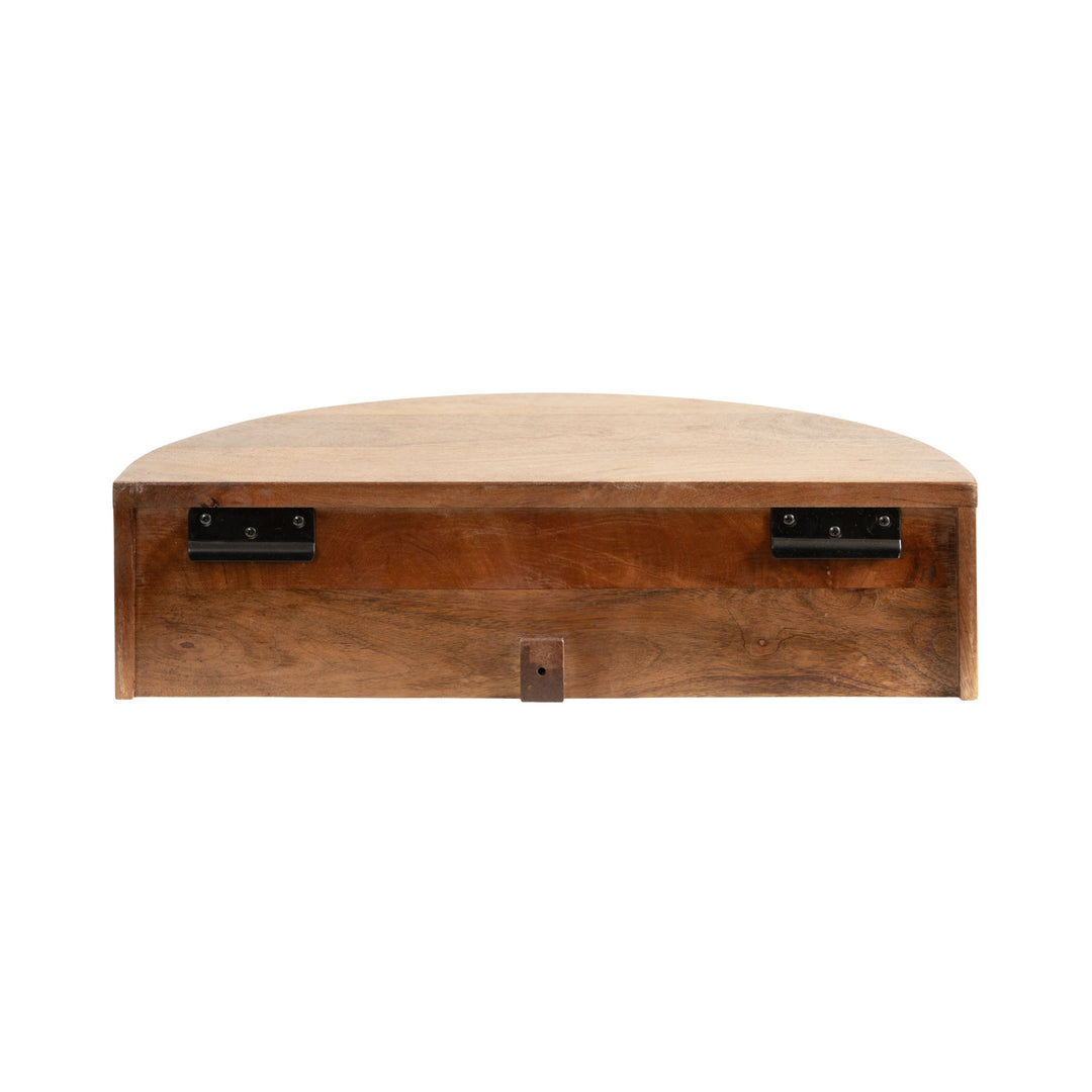 Reid Ribbed Floating Side Table