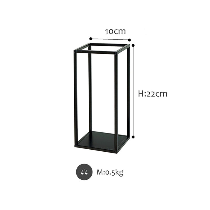 Tea Break Dessert Rack Set Simple Modern Black Iron Cake Plate Marble Tray Creative Cake Rack