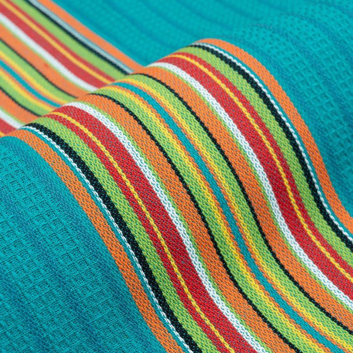 Salsa Stripe Kitchen Towels—100% Cotton (Pack of 6)