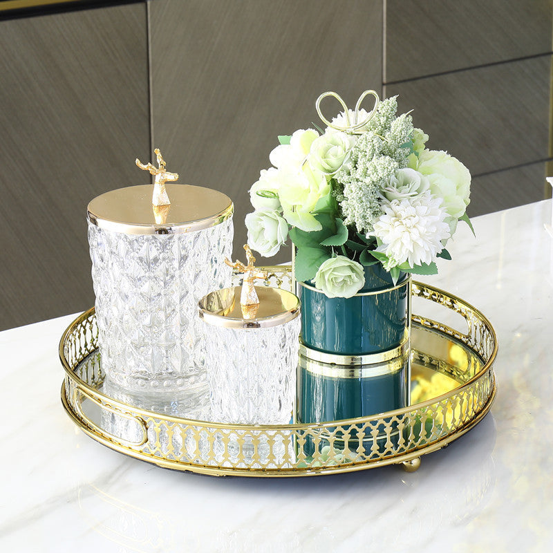 Stylish Glass Jar with Lid