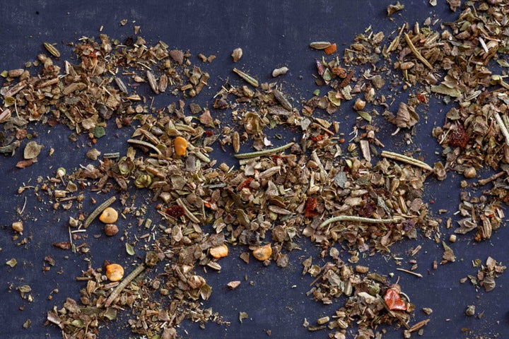 Italian sausage mix seasoning blend of dried herbs and spices