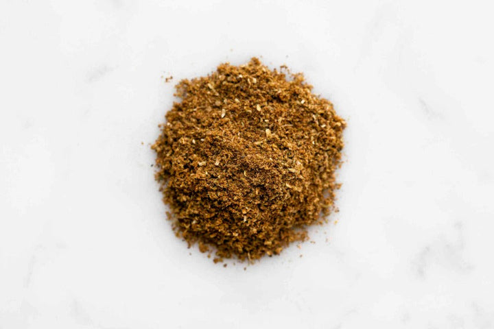 Kofte spice blend, finely ground spice pile