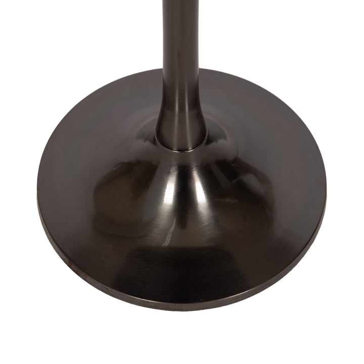 Baronet Round Marble and Metal Table