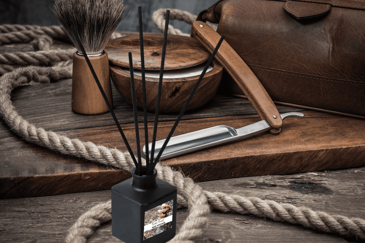 Reed Diffuser | Bold & Masculine | Wood Smoke Obsidian