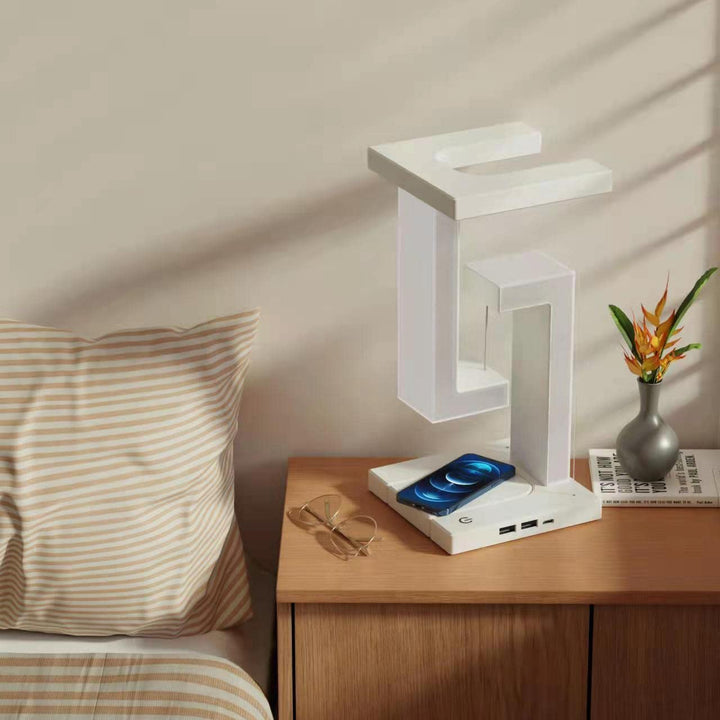 Wireless Charging Suspension Lamp Stand