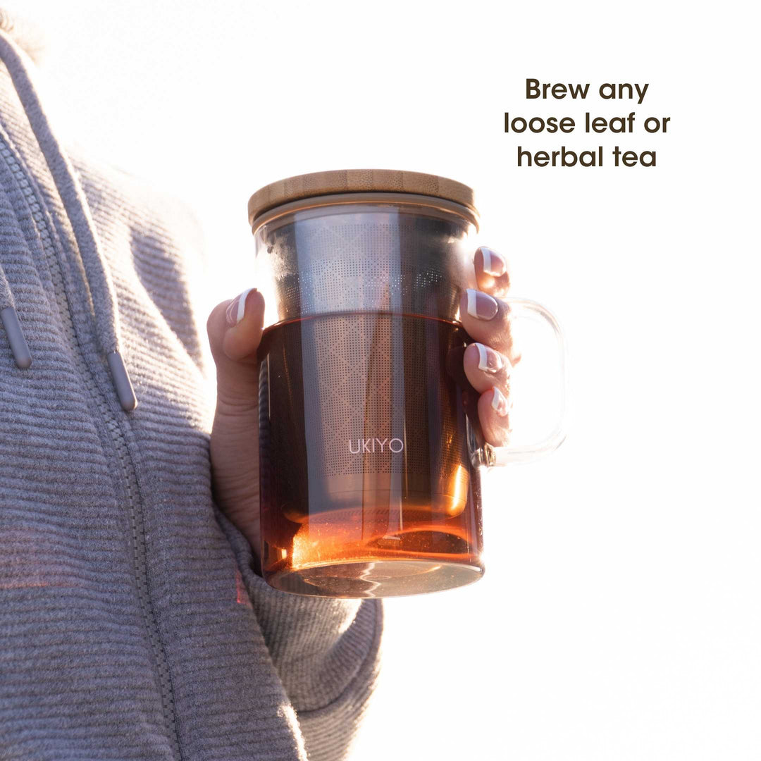 Glass Tea Infuser by Ukiyo