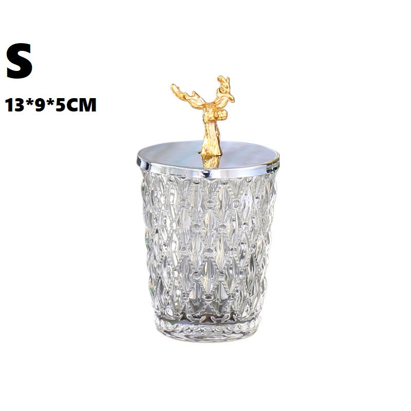 Stylish Glass Jar with Lid