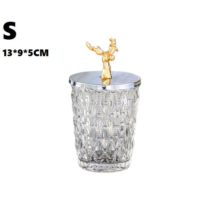 Stylish Glass Jar with Lid