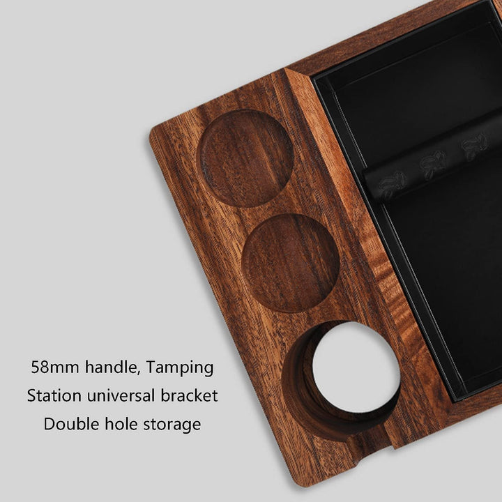 ACG 58mm Espresso Knock Box and Tamping Station