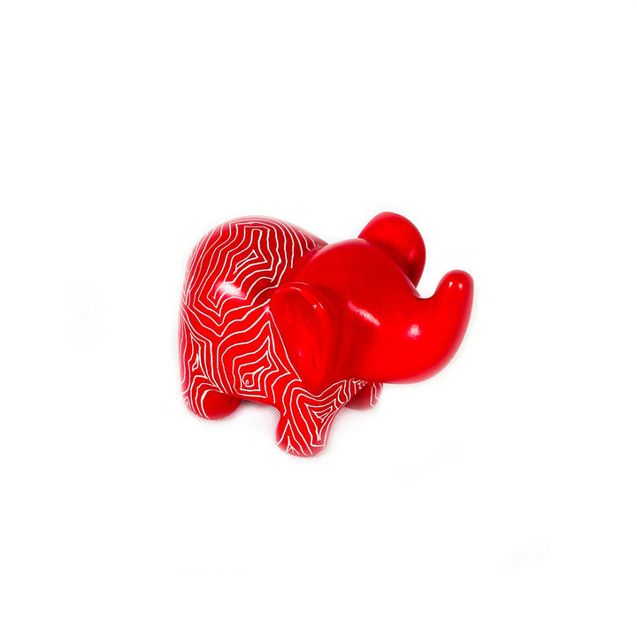 Maasai Red Elephant - Soapstone