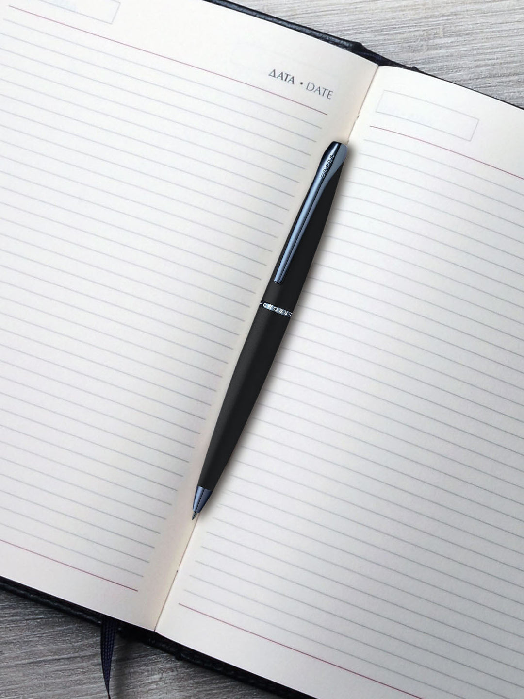 ATX® Basalt Black with Blue PVD Ballpoint Pen
