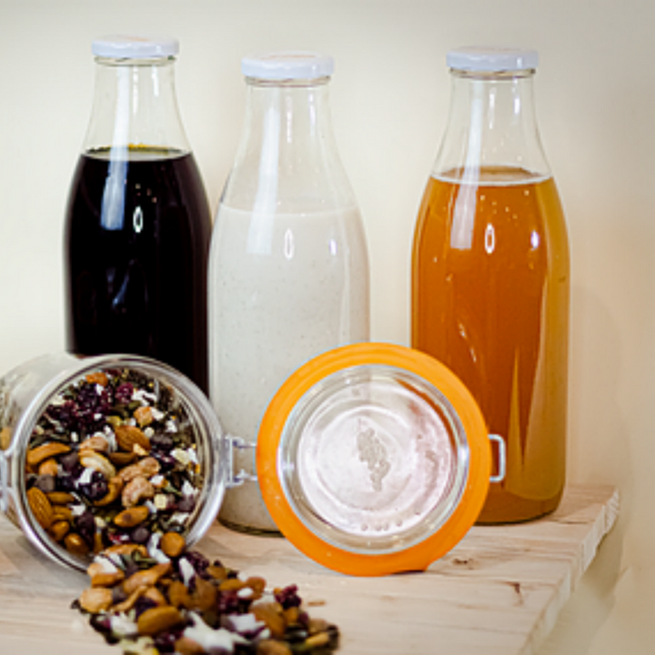 Le Parfait Reusable Glass Bottles