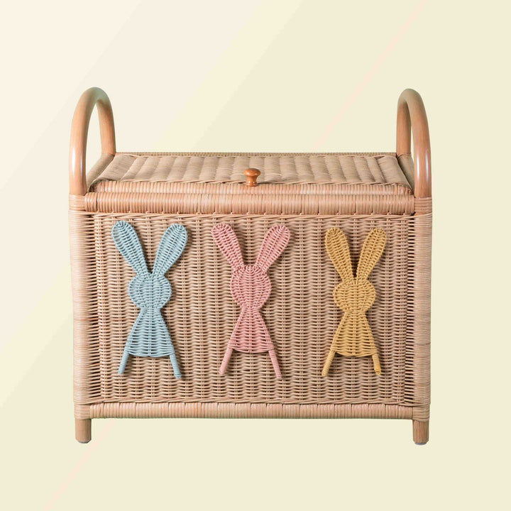 Anais Rattan Toy Trunk