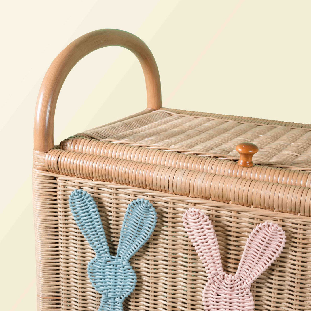Anais Rattan Toy Trunk